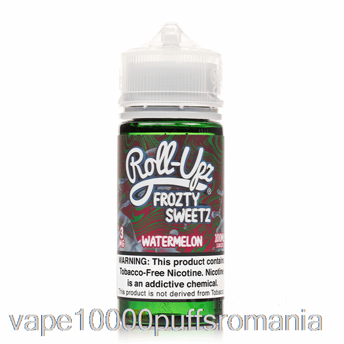 Vape Romania Pepene Verde Punch Gheata - Roll-upz Suc - 100ml 6mg